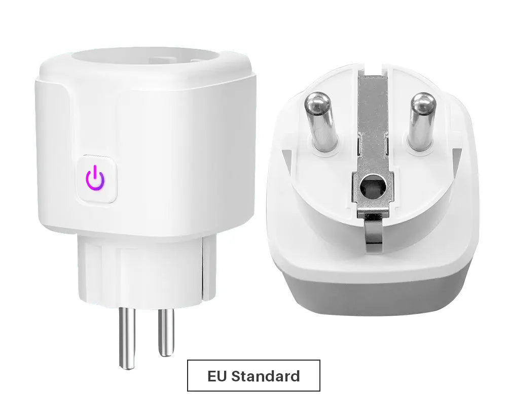 EU Smart Wifi energy Power meter Plug with Power Monitor Smart Home Wifi Wireless Socket Outlet Works wattmeter